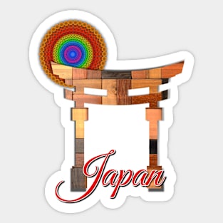 Japanese Torii Gate Sticker